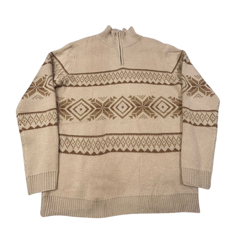 Coofandy Men’s Geometric‎ Patterned Sweater XL